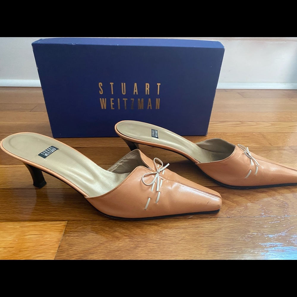 Stuart Weitzman Kitten Heel - Quasar Size 9 W Box - image 2